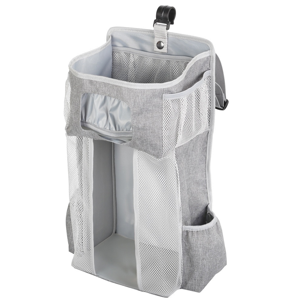 Baby Newborn Bed Storage Organizer Crib Hanging Storage Bag Caddy Organizer For Baby Essentials Bedding Set Diaper Storage Bag